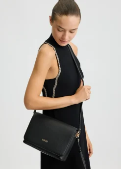 Borsa a tracolla media con pochette