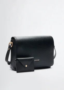 Borsa a tracolla media con pochette