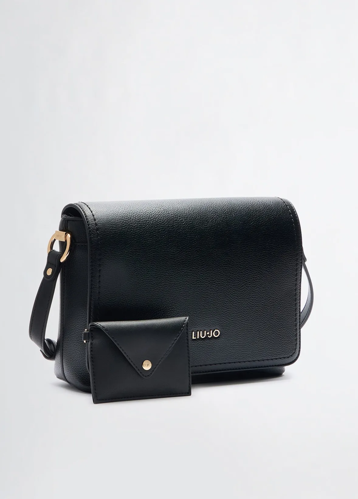 Borsa a tracolla media con pochette