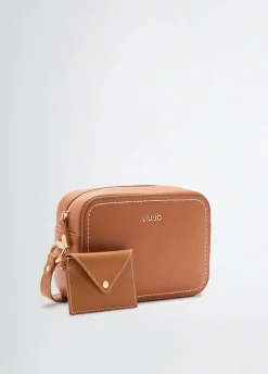 Borsa a tracolla media con pochette