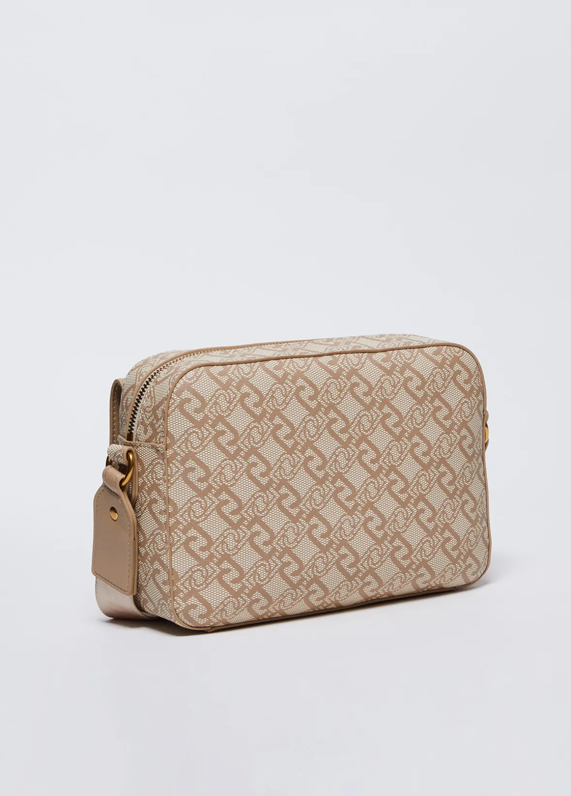 Borsa a tracolla media con charm
