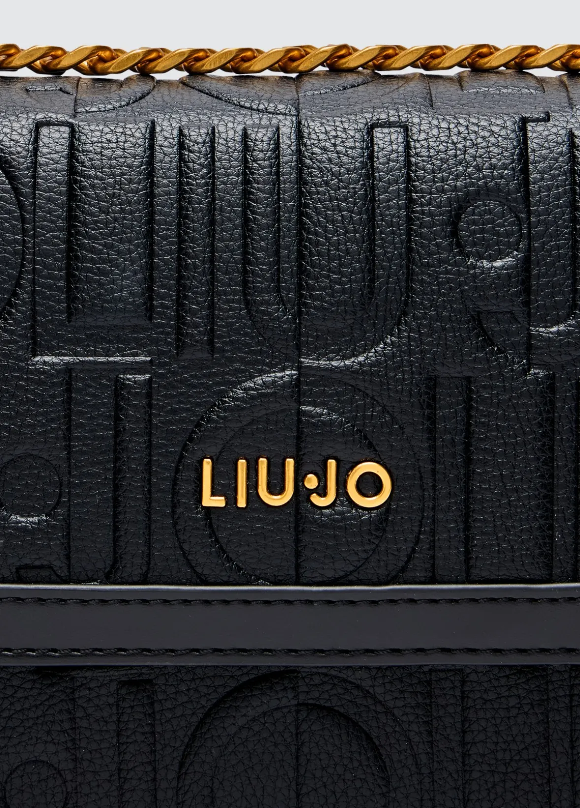 Borsa a tracolla media con logo