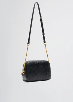 Borsa a tracolla media con catena decorativa