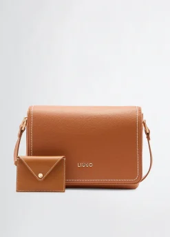 Borsa a tracolla media con pochette