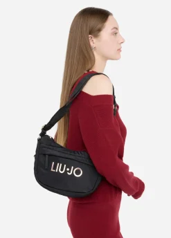 Borsa a tracolla media in nylon