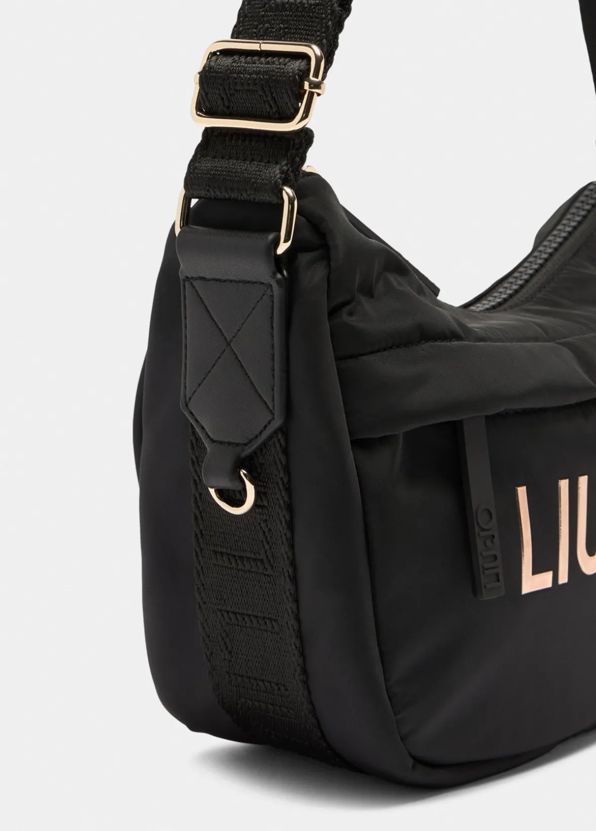 Borsa a tracolla media in nylon