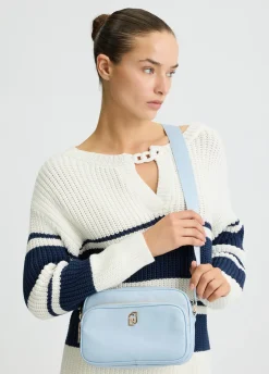 Borsa a tracolla media in nylon