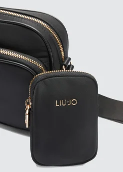 Borsa a tracolla media in nylon