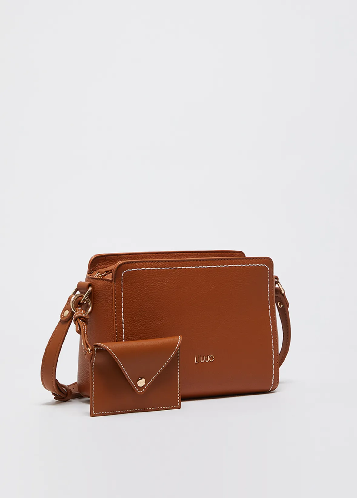 Borsa a tracolla piccola con pochette