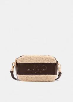Borsa a tracolla piccola in teddy