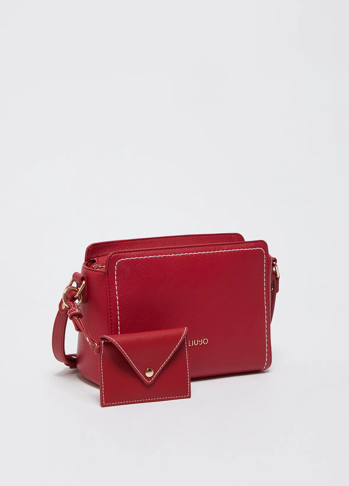 Borsa a tracolla piccola con pochette