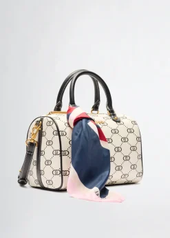 Borsa bowling media con foulard