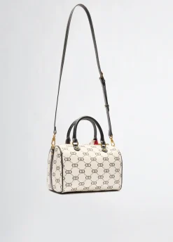 Borsa bowling media con foulard