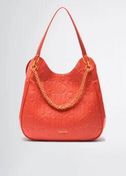 Borsa grande con catena gioiello