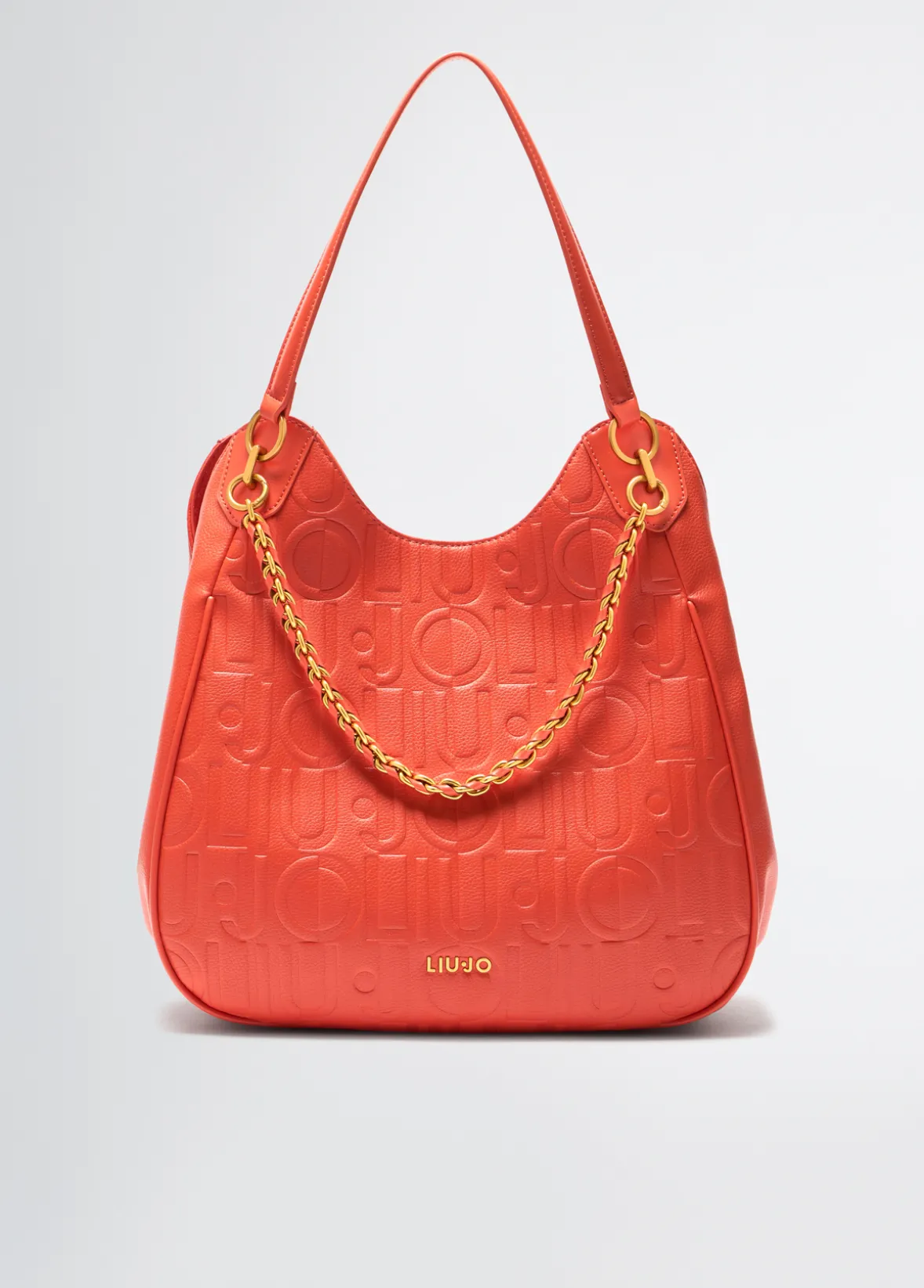 Borsa grande con catena gioiello