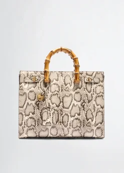 Borsa grande pitonata