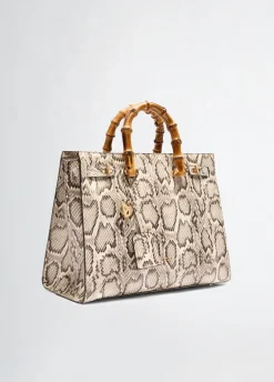 Borsa grande pitonata