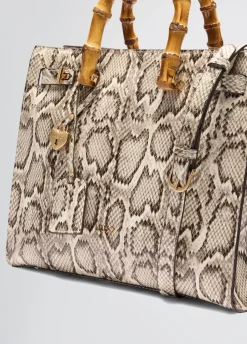 Borsa grande pitonata