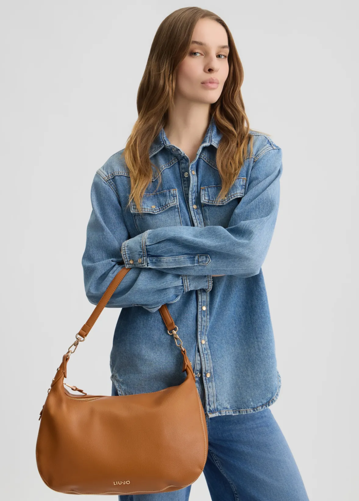 Borsa hobo grande