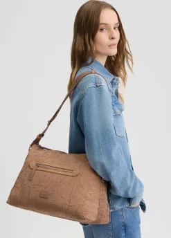 Borsa hobo grande in nylon