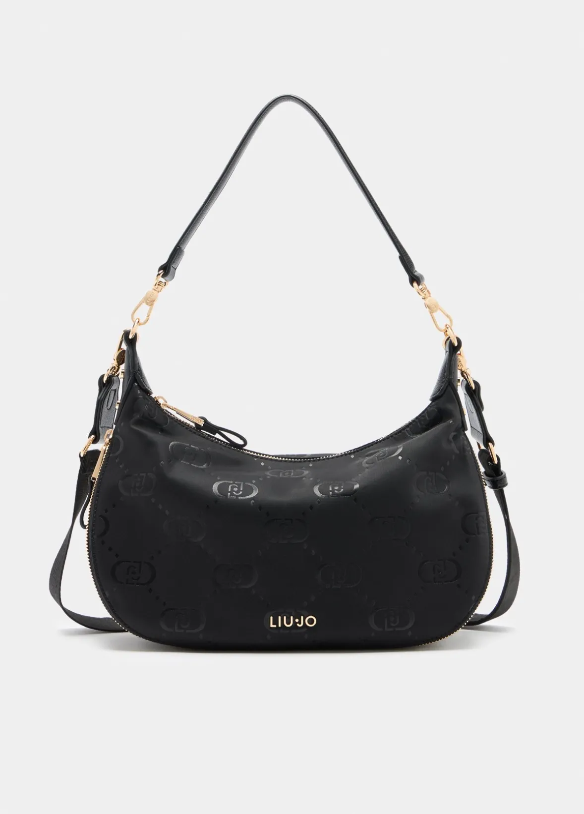 Borsa hobo media in nylon
