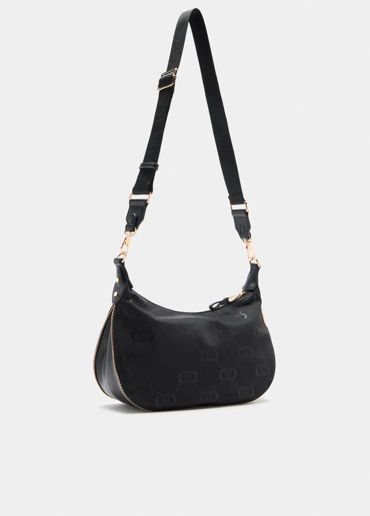 Borsa hobo media in nylon