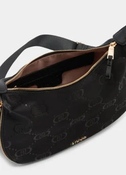 Borsa hobo media in nylon