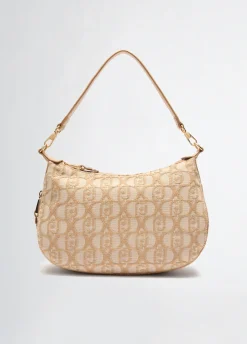 Borsa hobo media jacquard