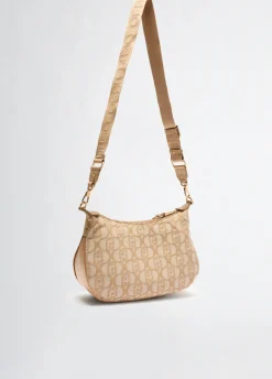 Borsa hobo media jacquard
