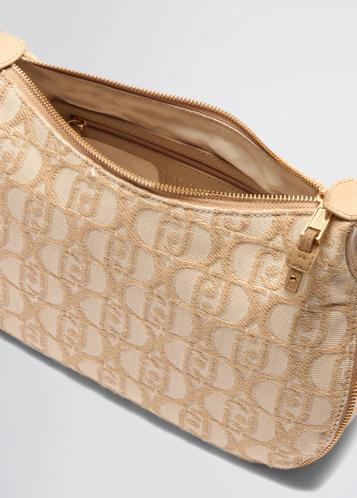 Borsa hobo media jacquard