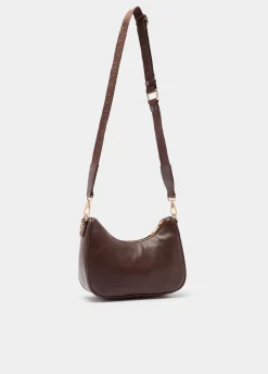Borsa hobo piccola con catena