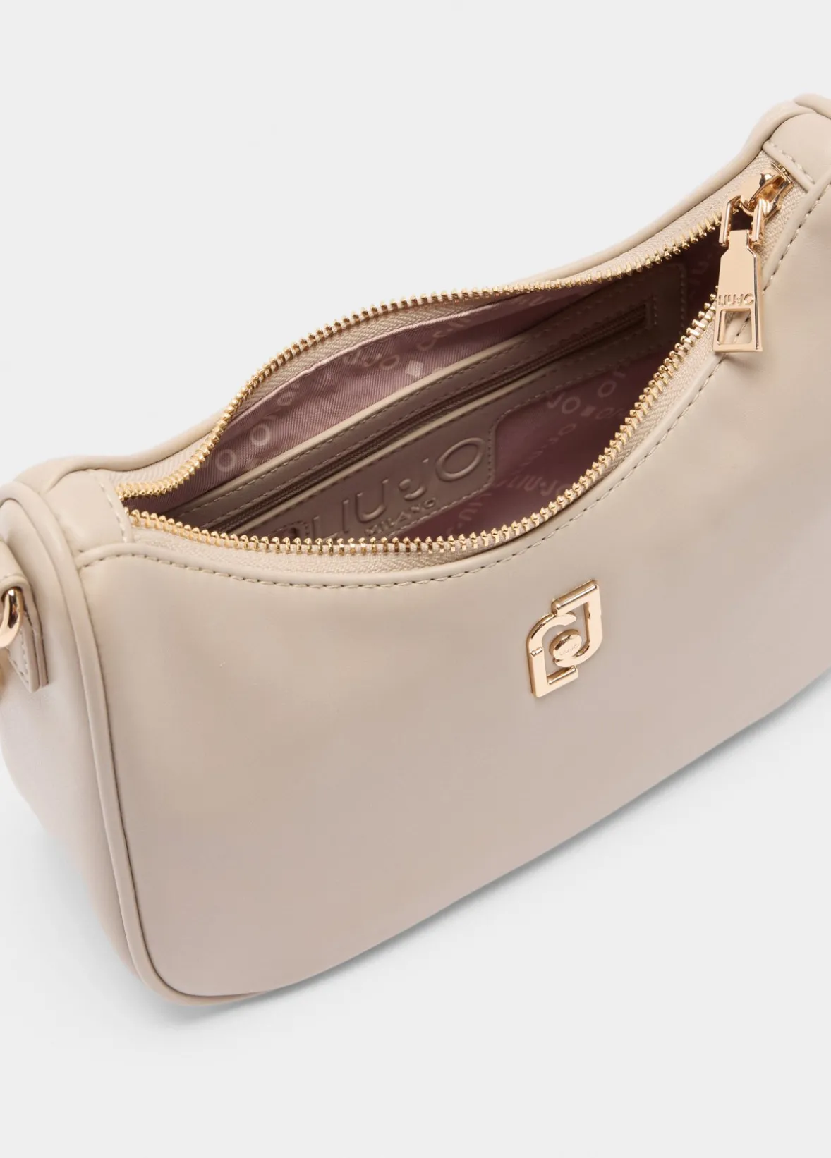 Borsa hobo piccola con catena