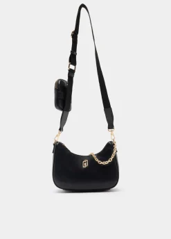 Borsa hobo piccola con catena