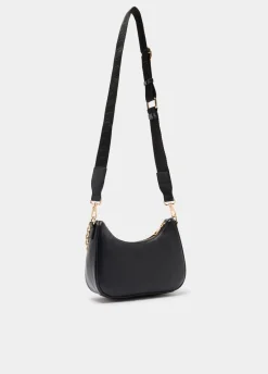 Borsa hobo piccola con catena