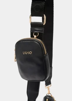 Borsa hobo piccola con catena