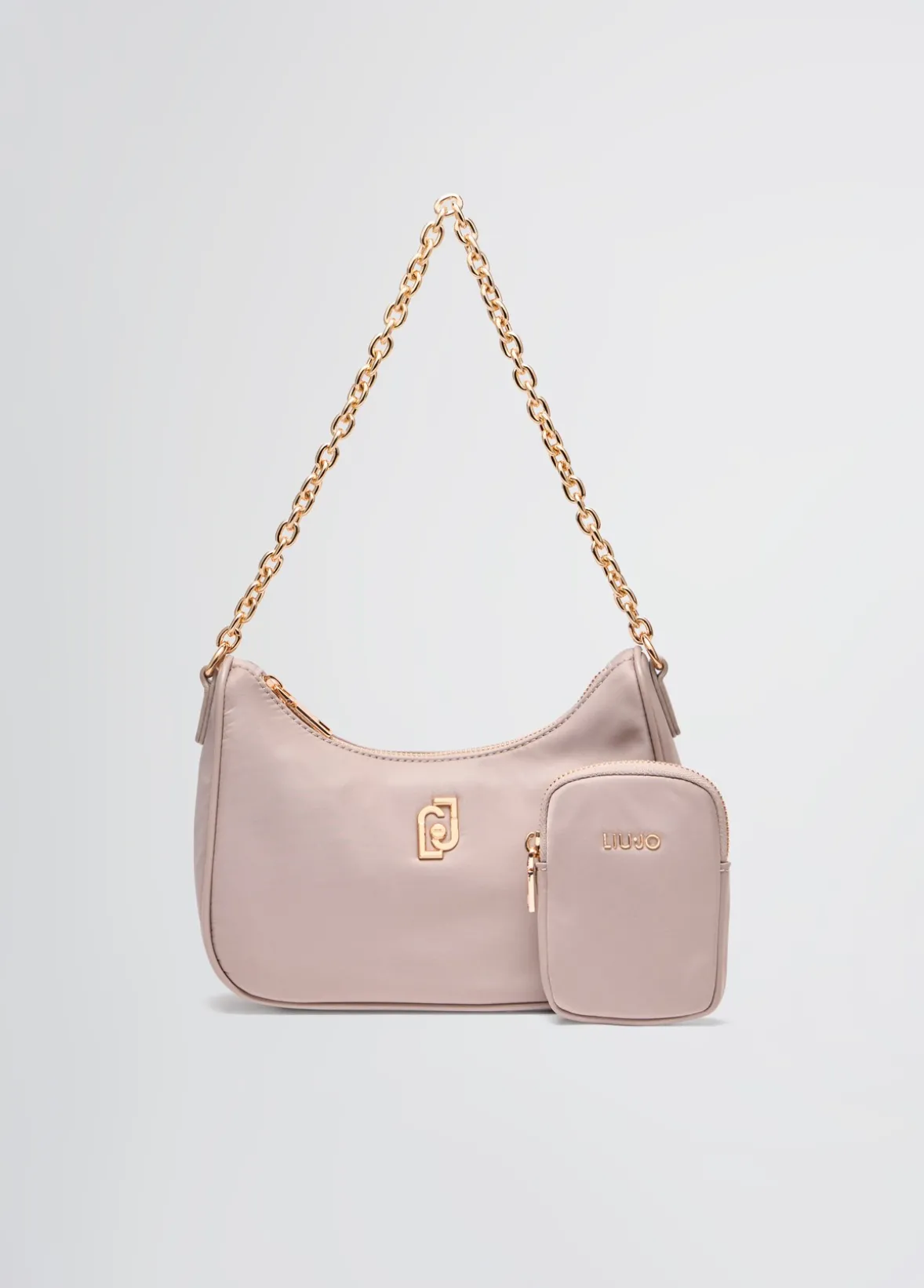 Borsa hobo piccola con charm