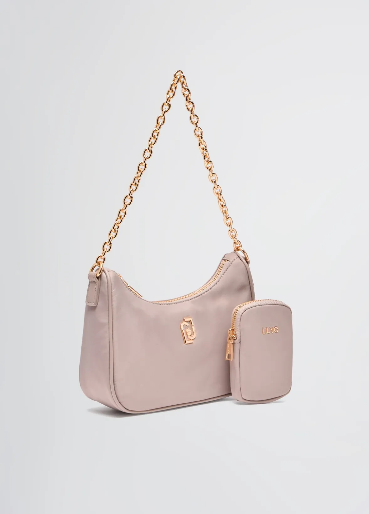 Borsa hobo piccola con charm