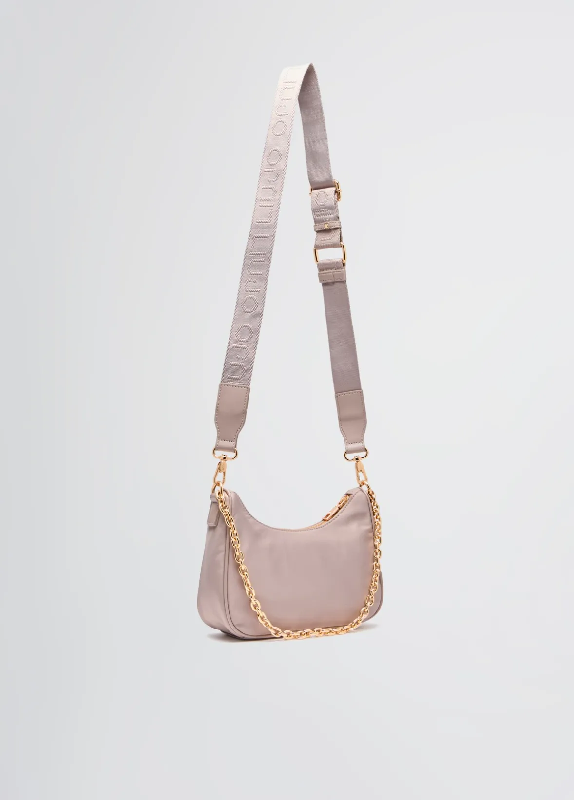 Borsa hobo piccola con charm