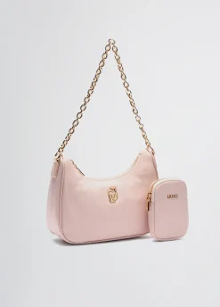 Borsa hobo piccola con charm