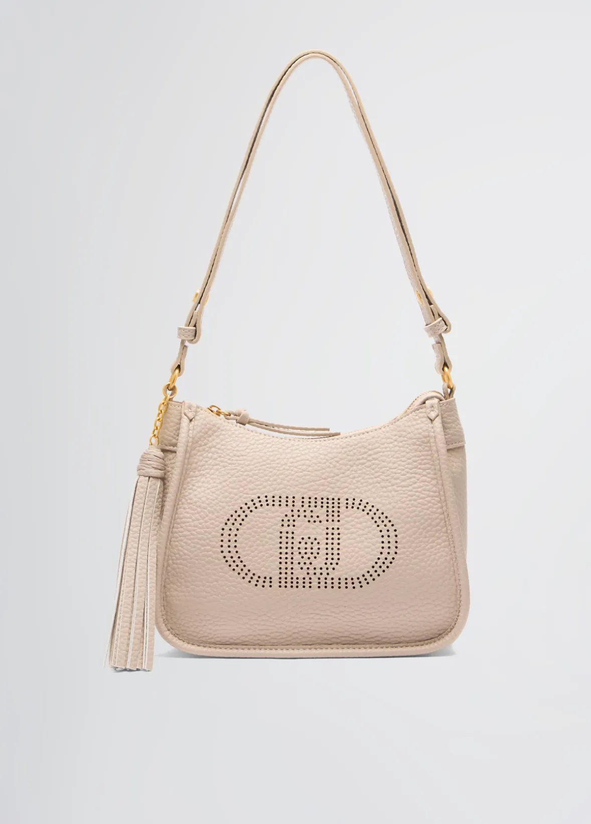 Borsa hobo piccola con charm