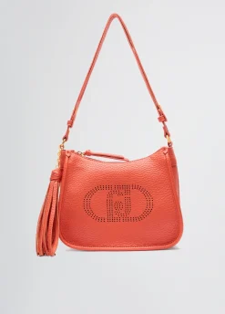 Borsa hobo piccola con charm
