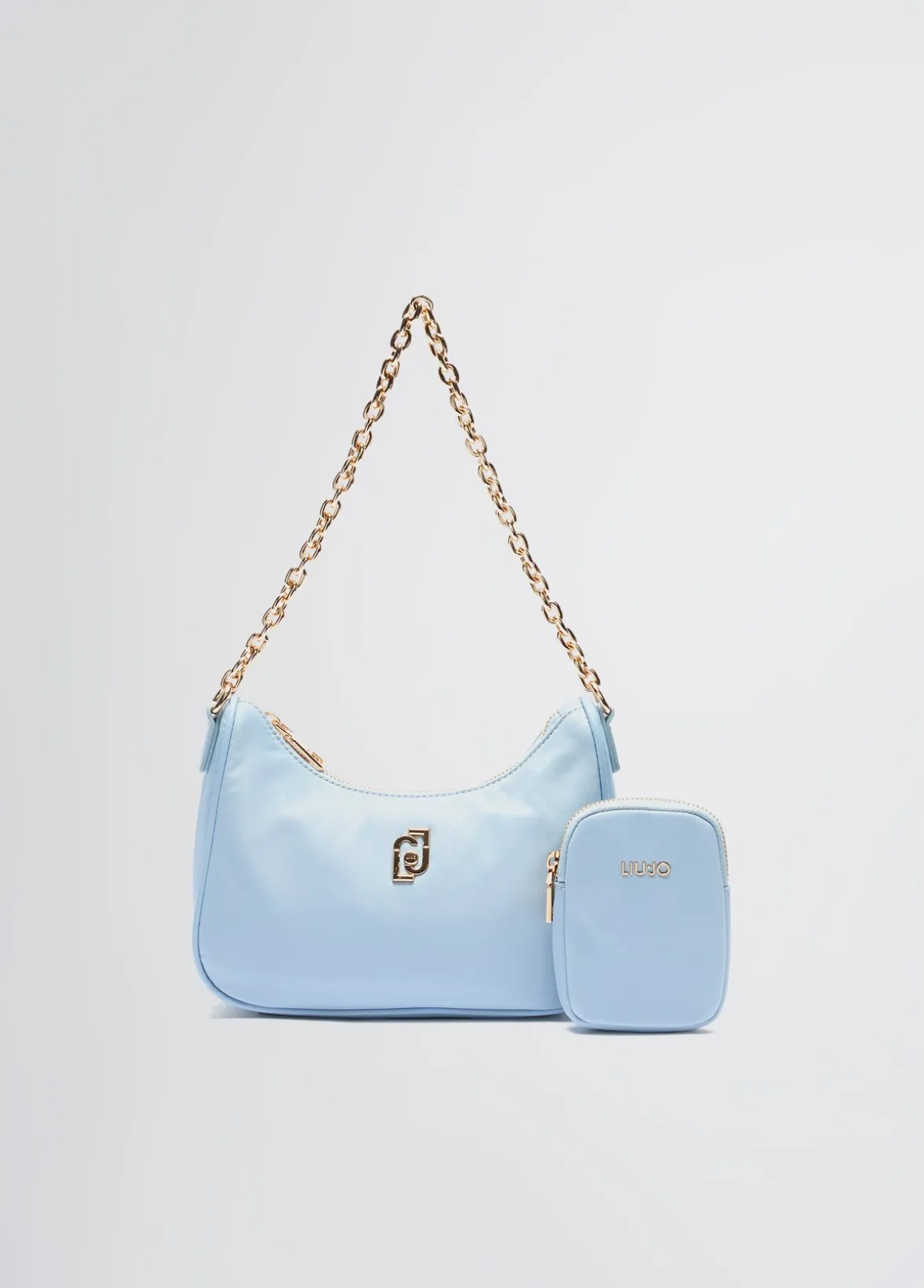 Borsa hobo piccola con charm