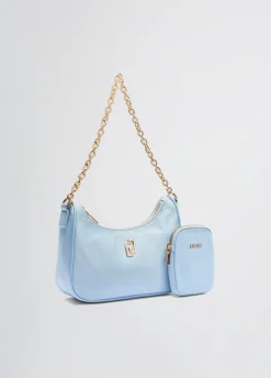 Borsa hobo piccola con charm