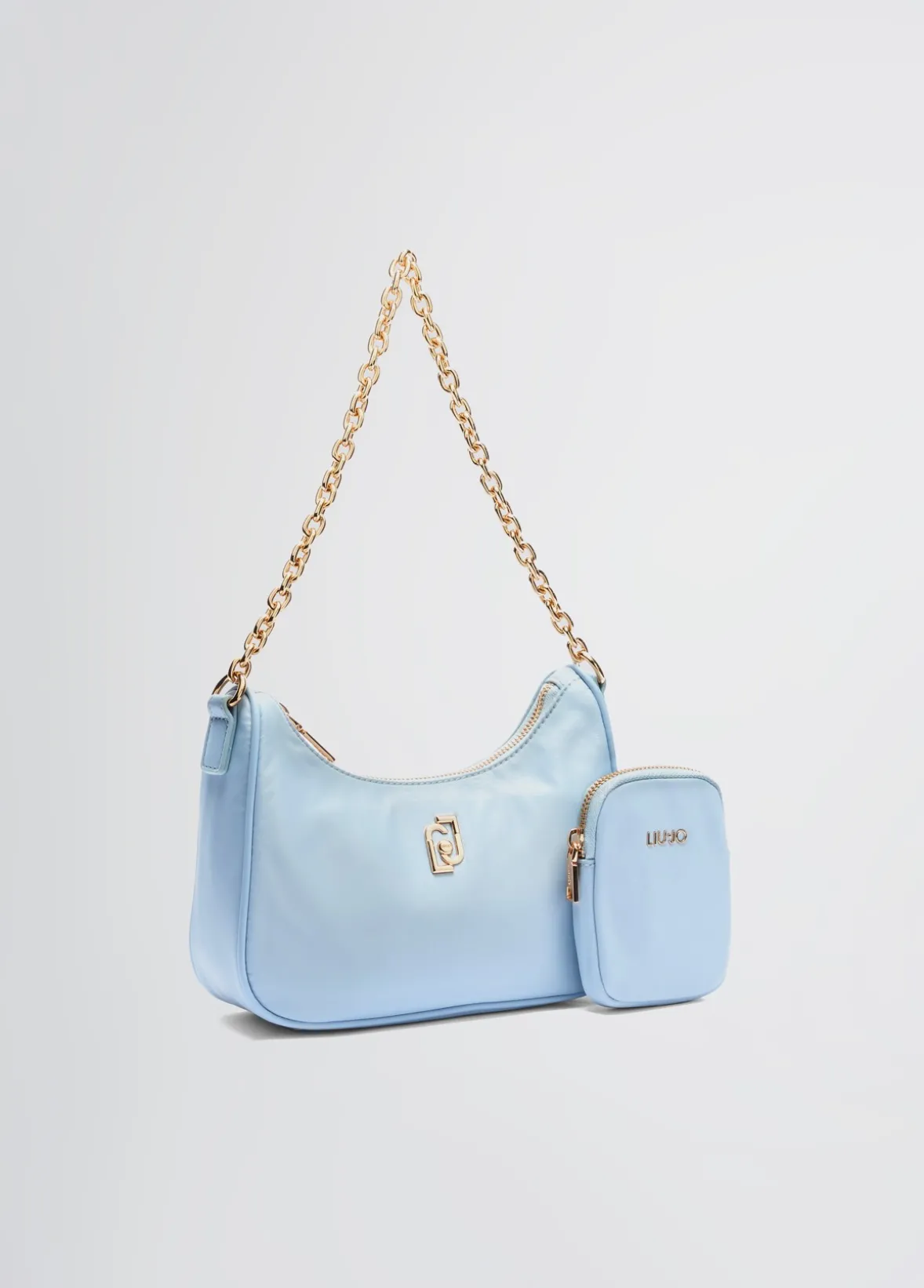 Borsa hobo piccola con charm