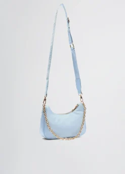 Borsa hobo piccola con charm