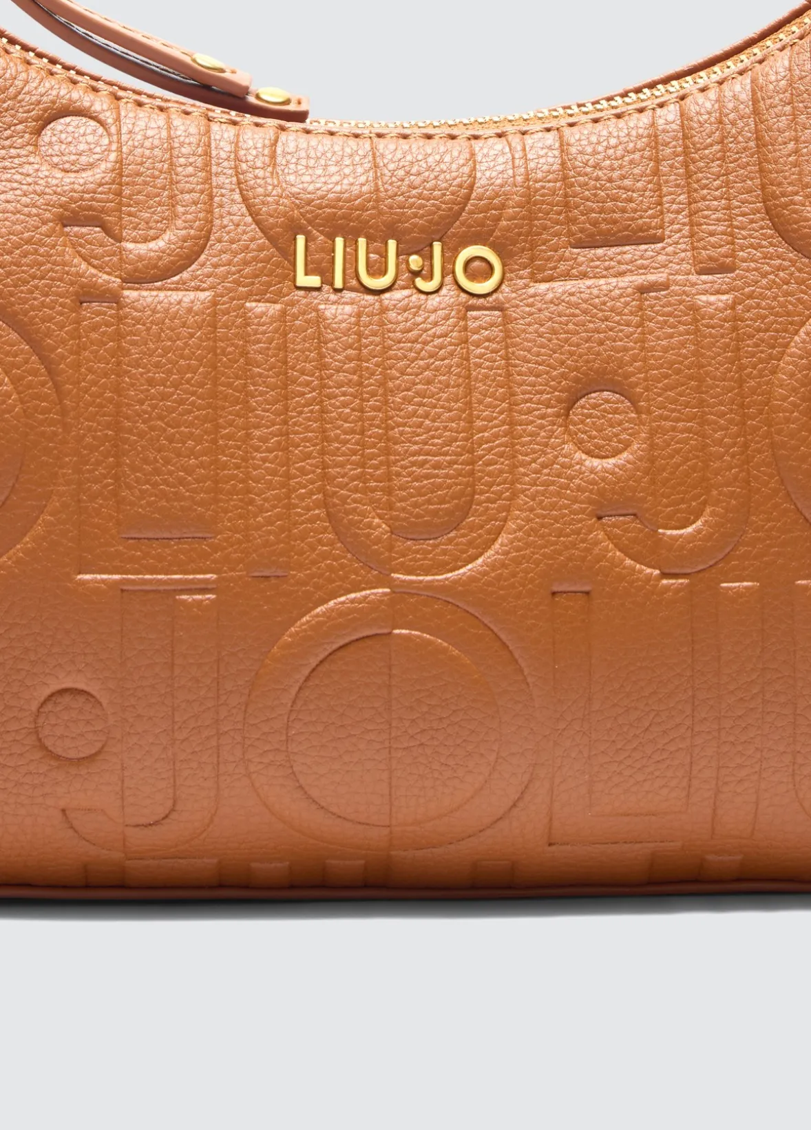 Borsa hobo piccola con logo