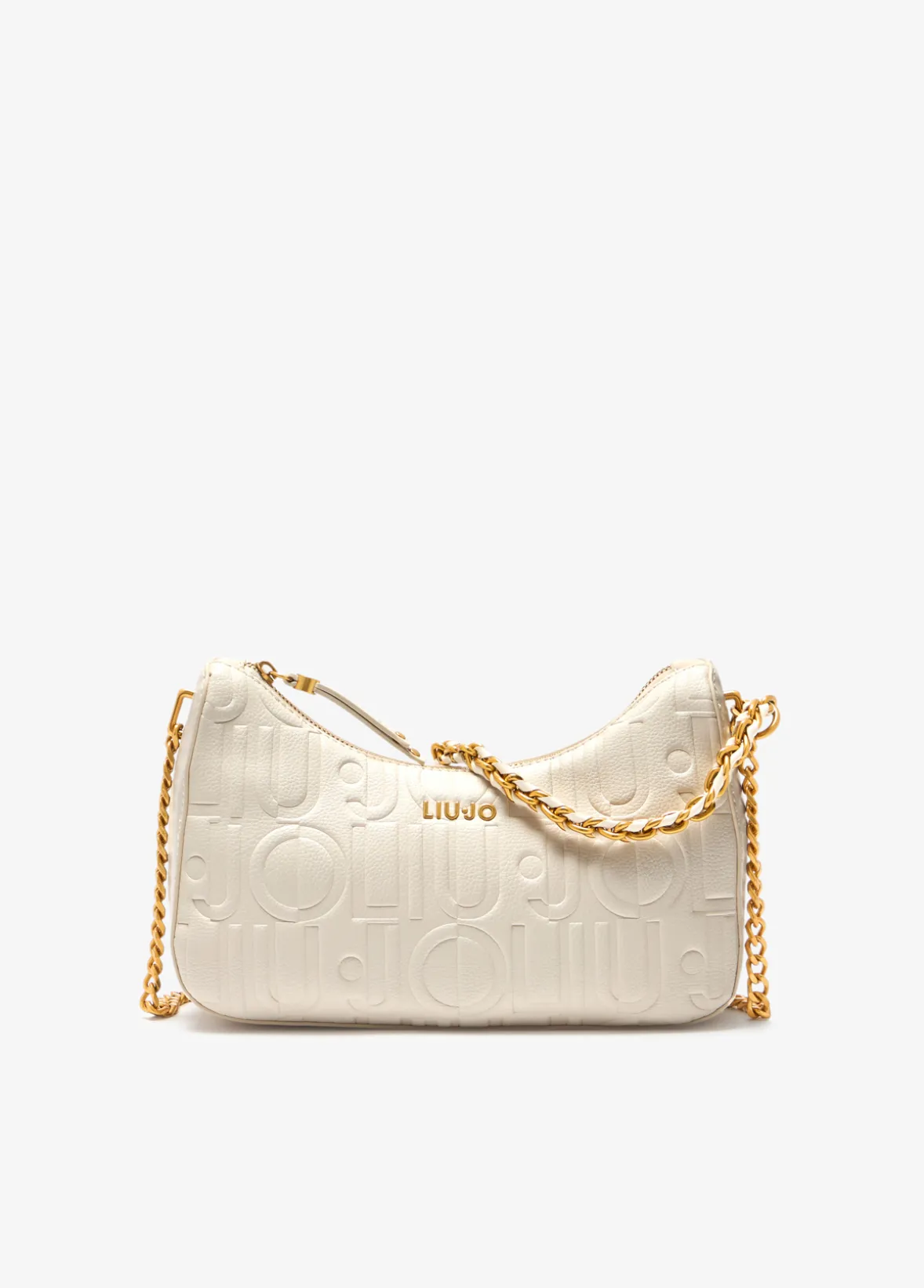 Borsa hobo piccola con logo