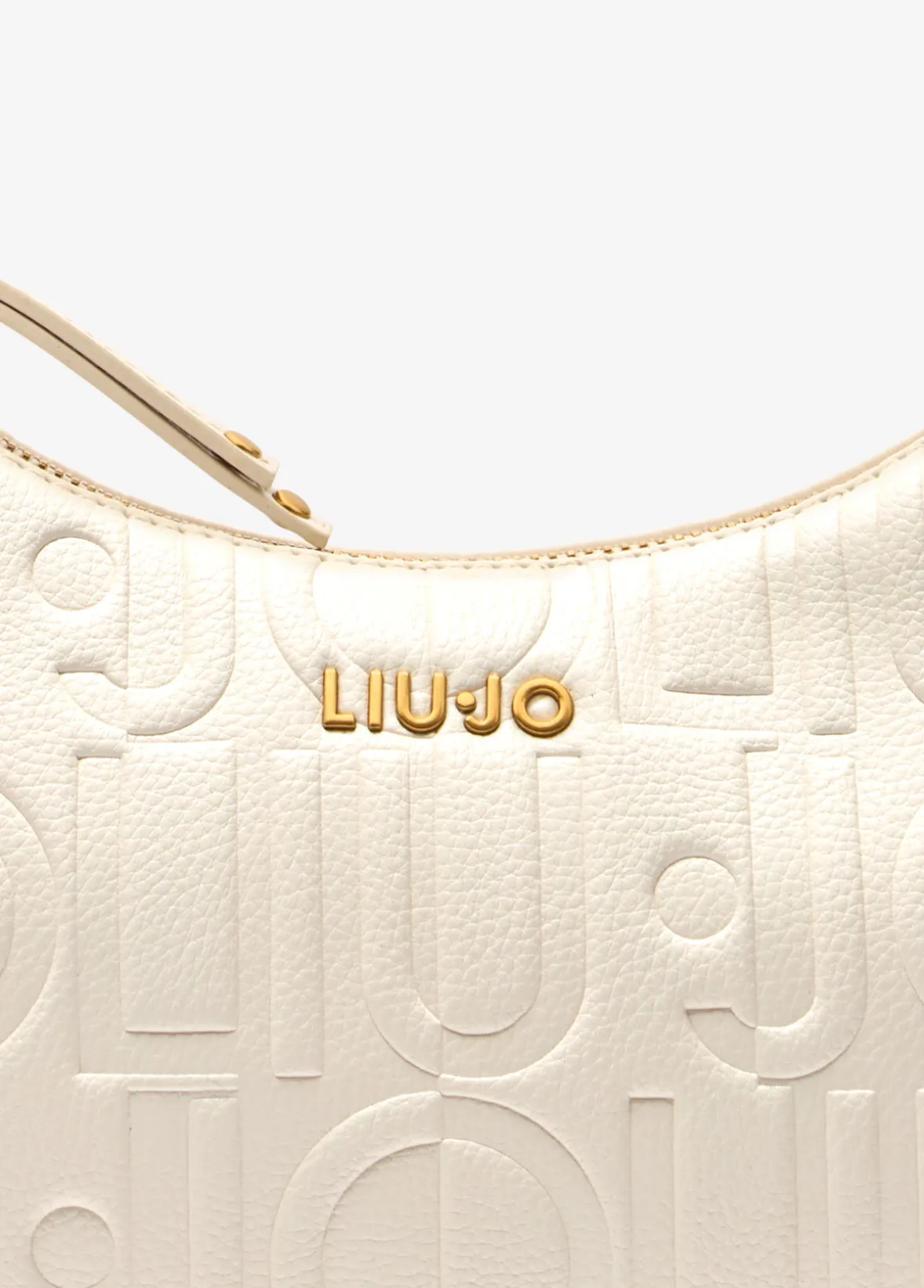 Borsa hobo piccola con logo