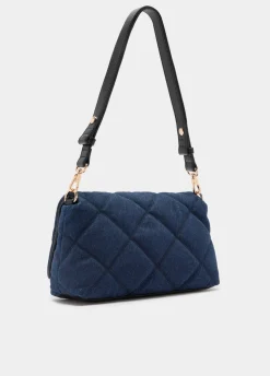 Borsa LaPuffy media in denim