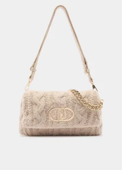 Borsa LaPuffy media in maglia